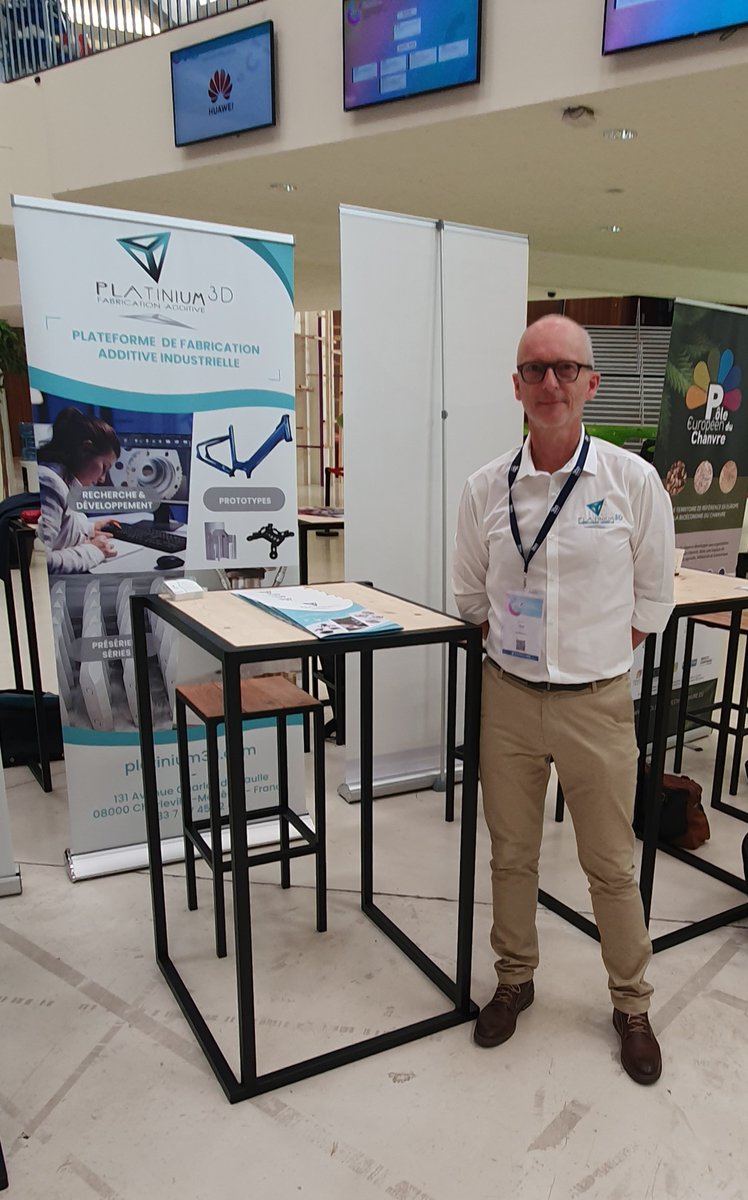 3dPlatinium's tweet image. Nous sommes prêts!!!!
Venez nous rencontrer dans l&apos;espace &quot;Acteurs de l&apos;innovation&quot; au @360GrandEst .
#fabricationadditive #impression3d #getindustrie