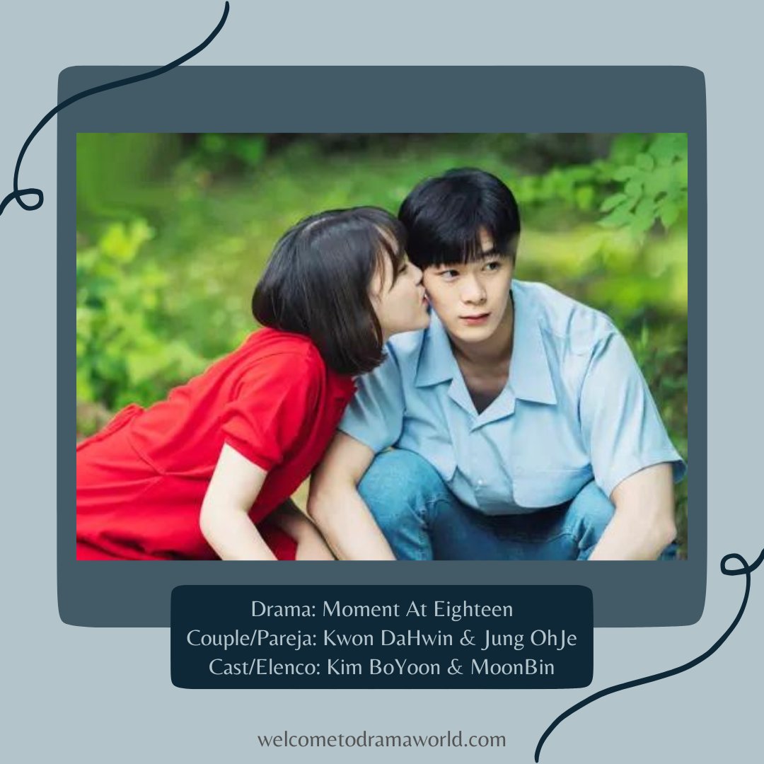 welcometoDW's tweet photo. Drama: Moment At Eighteen
Couple/Pareja: Yoo SooBin &amp; Choi JoonWoo
Cast/Elenco: Kim HyangGi &amp; Ong SangWu

#momentateighteen #kimhyanggi #ongsangwu #comingofage #romance #dramacoreano #WelcomeToDramaworld #Kdrama #KoreanDrama #dorama #coreadelsur #southkorea https://t.co/GDwfMpS69a