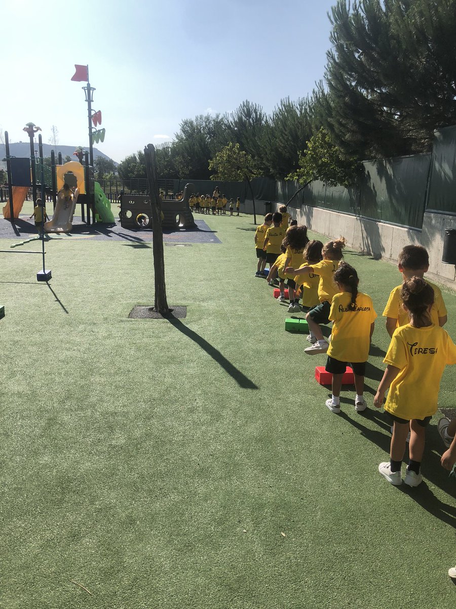 Vamos a por nuestro segundo día de Olimpianitas. Primer circuito de la mañana 💪 #vivaeldeporte <a href="/HBSTORREJON/">Humanitas Torrejón</a>