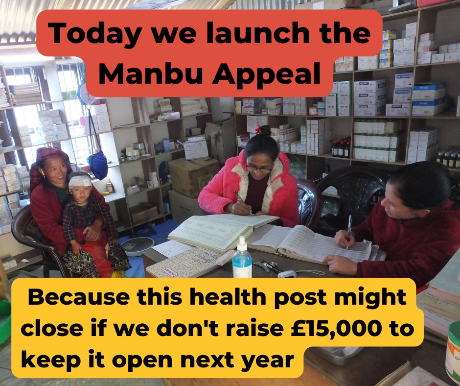 Today we launch the Manbu appeal! Donate today! buff.ly/441d1h8