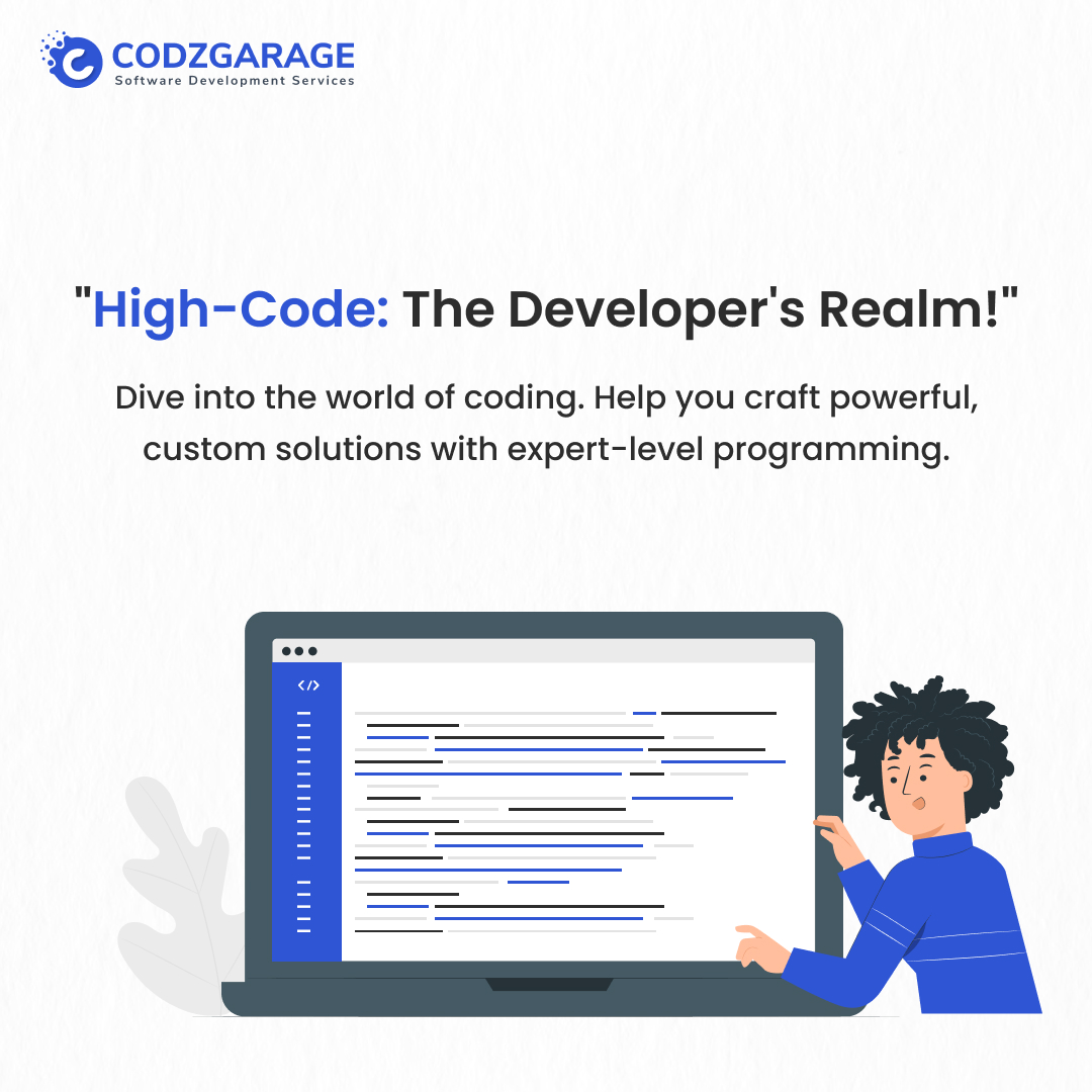 Codzgarage's tweet image. Exploring the Coding Spectrum: #NoCode, #LowCode, #HighCode! Discover the diverse approaches to application development, from unleashing creativity without coding to accelerating development with visual interfaces.
lnkd.in/dAXz_kEm
#codzgarage #codzgarageinfotech