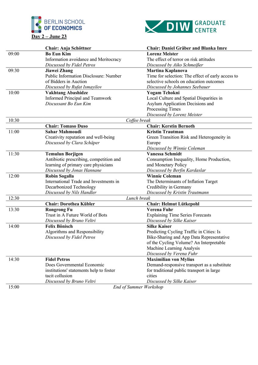 Kerstin Bernoth on Twitter "Our joint BSEDIW GC Summer takes