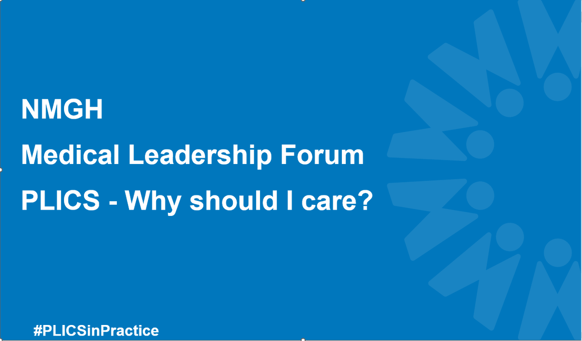 MFTCosting_GJ's tweet image. Big thanks to our #PLICSClinicalChampion @COSMakin for inviting me along to present a high level #PLICSinPractice overview to the @NorthMcrGH_NHS Medical Leadership Forum, lots of interest in the power of #PLICS data to help us drive the best possible #ValueforPatients @MFTnhs