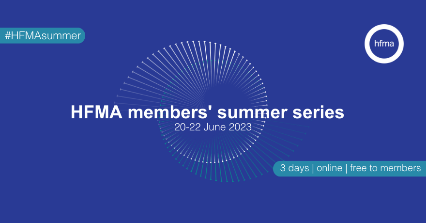 HFMA_UK's tweet photo. Welcome to day three of #HFMAsummer! Make sure to log in for 09.15 to join us for the final day! Read today's programme highlights here: https://t.co/4uVQMp3hPG https://t.co/FcZVbn9LTP