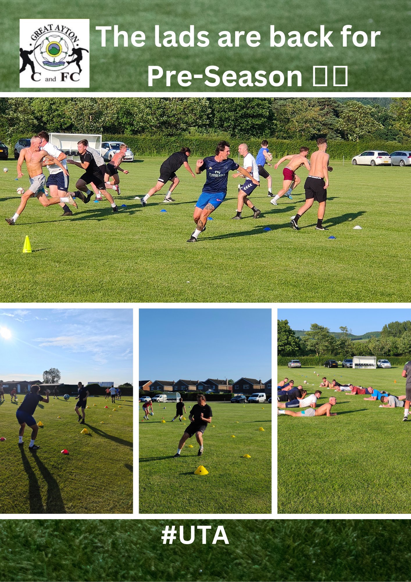 Great Ayton United on Twitter "Look who's back 👀 Great to see the lads