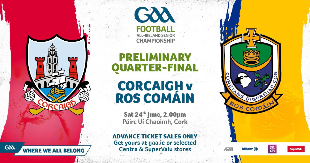 We have a pair of premium level tickets to giveaway for <a href="/OfficialCorkGAA/">Cork GAA</a> v <a href="/RoscommonGAA/">Roscommon GAA</a> on Saturday. Comment “ Simply Suits “ and retweet this post to be in with a chance of winning the tickets. Winner will be picked tomorrow Friday @3pm. #rebelsrising