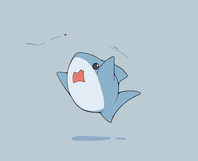 「灰色の背景 鮫」のTwitter画像/イラスト(人気順)