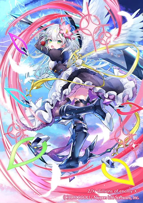 本日6/22発売【Z/X】「六星竜の箱庭」収録の『迷睡∬惑魂 リルフィ』イラスト担当させていただきました。よろしくお願い致します。  #ZX_TCG