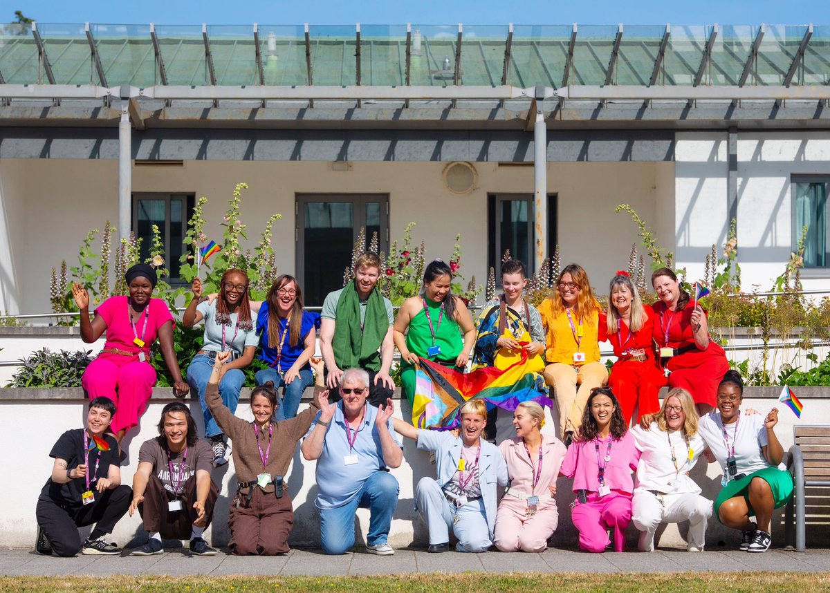 🌈 Embracing diversity and celebrating pride with the amazing River House OT team! Together, we're breaking barriers and fostering inclusivity in healthcare. #Pride2023 #DiverseHealthcare @Miriam_OT12 @sarahcook78