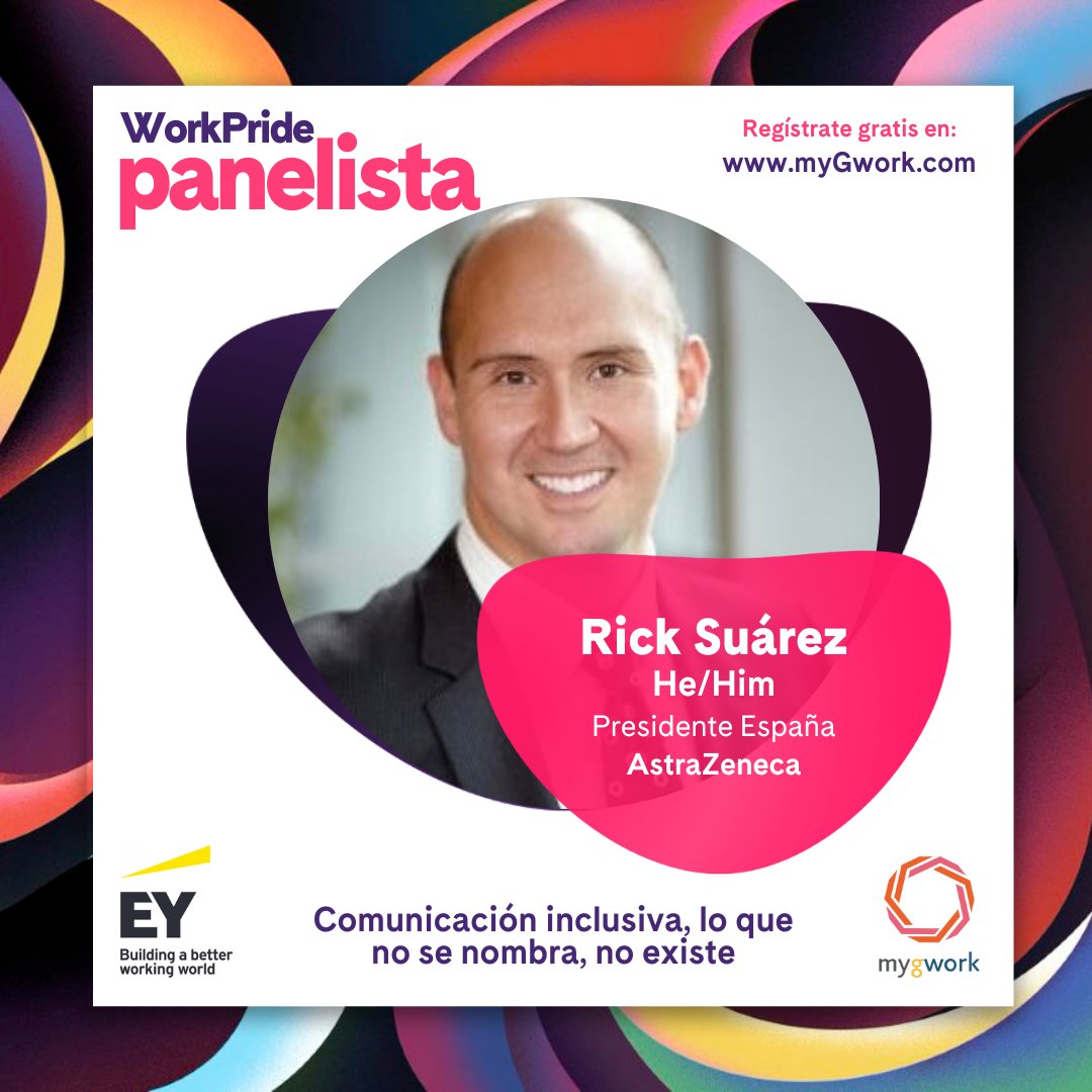 RrsRick's tweet photo. Muchas gracias @myGwork por la invitación a participar en vuestra jornada sobre comunicación inclusiva, es para @AstraZenecaES una prioridad visibilizar la diversidad y fomentar el respeto en todos los aspectos, incluido el laboral. #WorkingWithPride https://t.co/8MR4QCSvLB