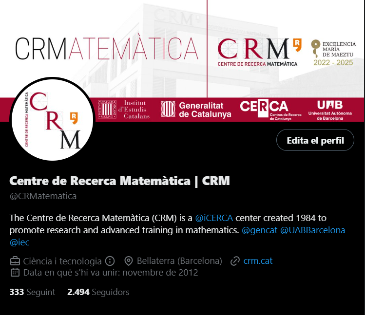 CRMatematica's tweet photo. No estaria malament arribar al 2.500 seguidors abans de marxar de vacances... 🙂
#JustSaying #IsTwitterStillaThing? #SmellsLikeSummerSpirit https://t.co/BLWhDimdgC