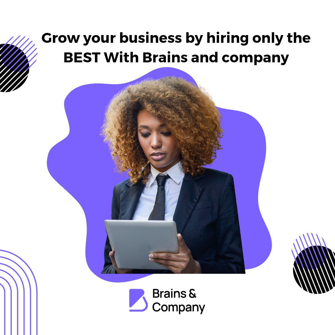 we make hiring easy and seamless.

hire right globally with the best talent,

get started at brainsandcompany.com

#talentacquisition #globaltalents #talentsolutions #brainsandcompany #global