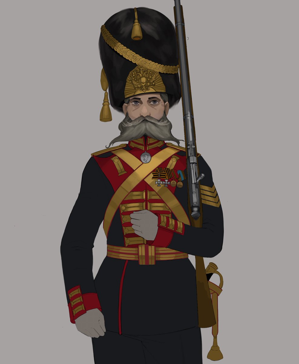 Palace Grenadier Company, Russian Empire