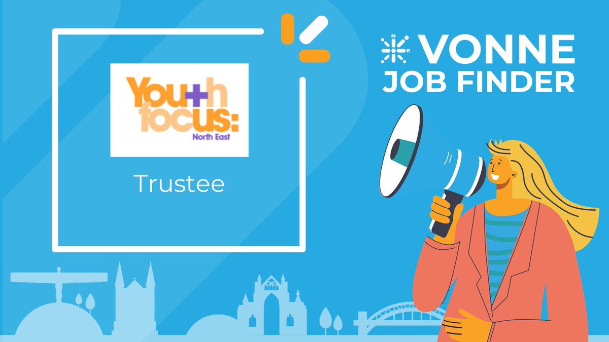 Trustee, @YouthFocusNE 

vonne.org.uk/vonne-jobs-det…

#CharityJobs #CharityTrustees #NorthEastJobs #NorthEastHour