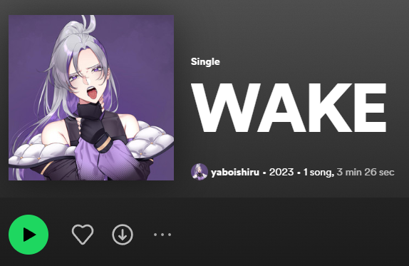 yaboishiru's tweet photo. 💜RTs Appreciated!💜

My very first song [WAKE] is finally released on your favorite streaming platforms 🐺

Stream it here!
https://t.co/Gw6C3NJxE9 https://t.co/trDVFBBy7u