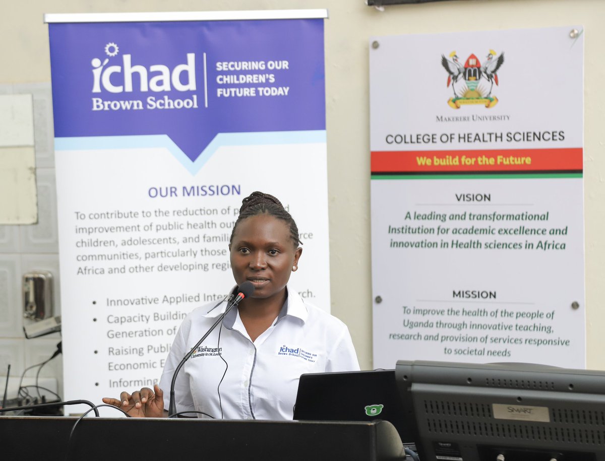 Flavia Namuwonge, a scholar of the McDonnell International Scholars Academy, captivated the audience on day 3 of #ICHADForum with her inspiring presentation on her scholar's journey. This happened at the Makerere University College of Health Sciences. We couldn't be prouder!👏