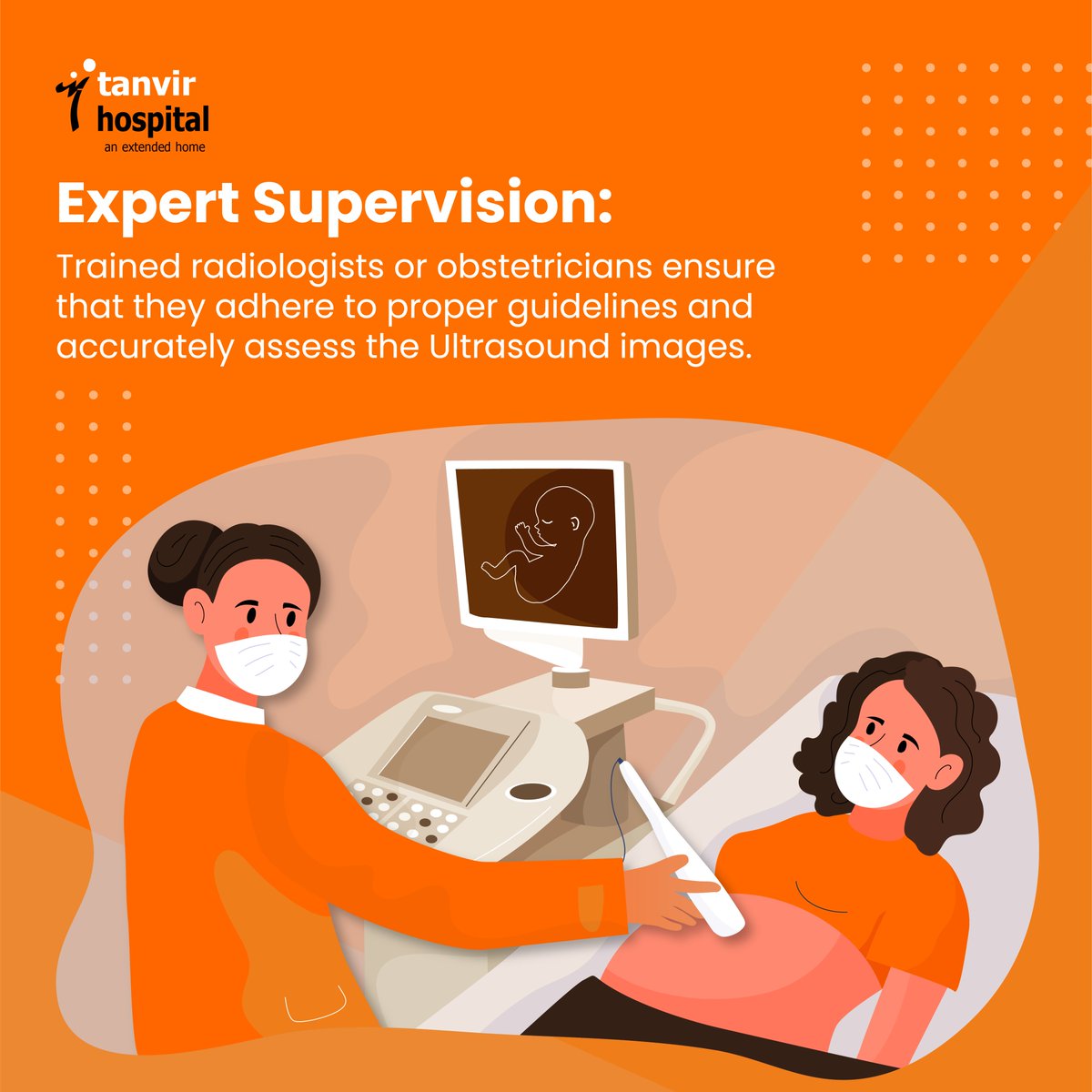 Tanvirhospitals's tweet image. Cherishing moments filled with excitement, anticipation and eagerness @TanvirHospital. At Tanvir, we offer advanced 2D, 3D, and HD #ultrasound services with skilled professionals and impeccable #hygiene standards.

#advancedultrasound #2dultrasound #3dultrasounds #hdultrasound