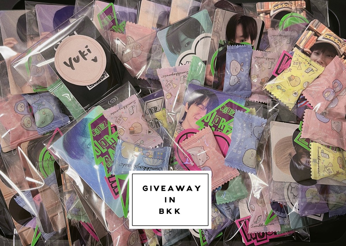 𝐘𝐔𝐊𝐈 ( 𝐖𝐎𝐎𝐃𝐙 𝐟𝐚𝐧 𝐚𝐜𝐜 )💖🌿 on Twitter "I prepare some gifts for Moodz in BKK 🇹🇭🧡💙 Details of the