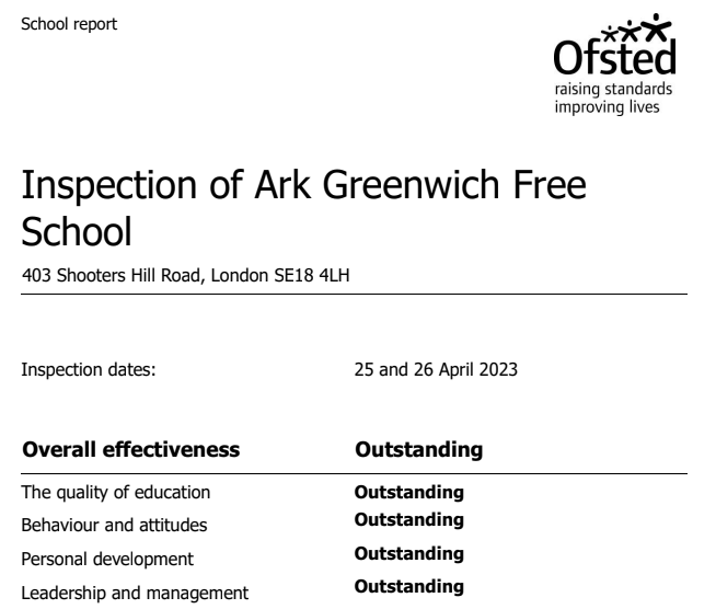 Ark Greenwich Free School tweet media