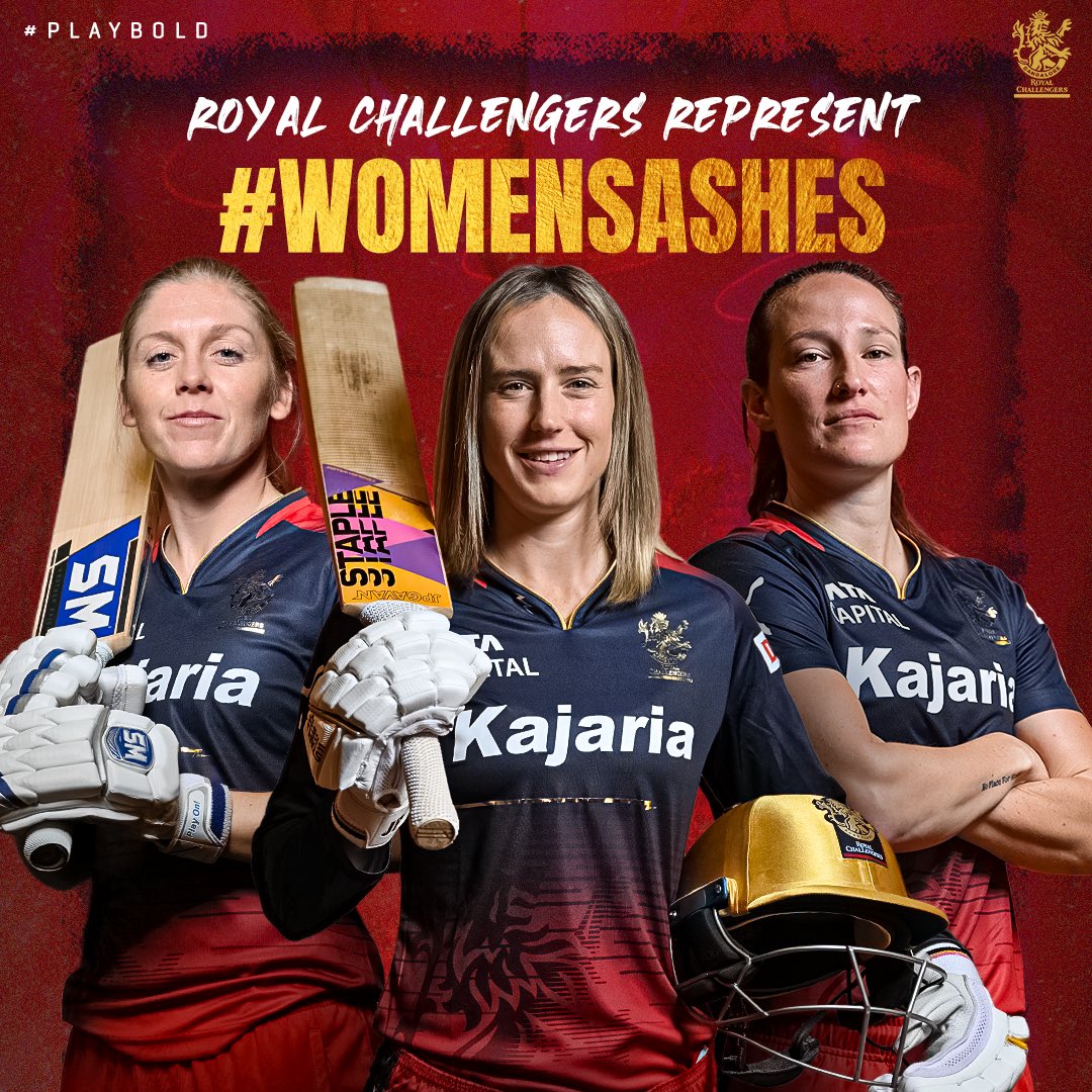 The stage is set for the Women's Ashes 🏴󠁧󠁢󠁥󠁮󠁧󠁿⚔️🇦🇺

Here's wishing all the best to our stars, who'll be in the thick of things! 🙌

#PlayBold #Ashes2023 #WomensAshes