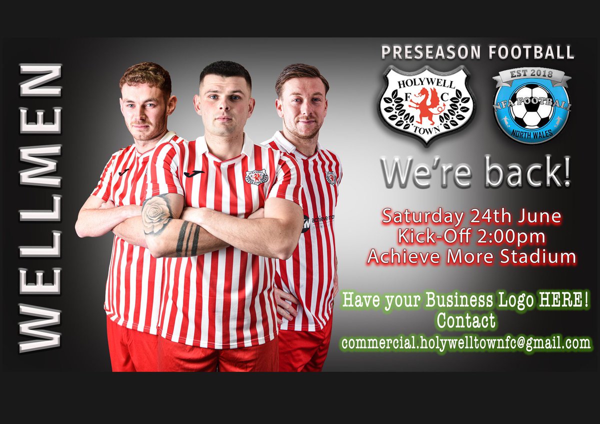 This Saturday we open the gates at the ‘Achieve more stadium’ and welcome <a href="/NFAFootball_/">N . F . A ⚽️</a> for our first pre-season game.

Kick-Off 2:00pm
Bar open

Pre-season entry fee
£5 Adults
£4 Concessions/U16s
£1 U12s