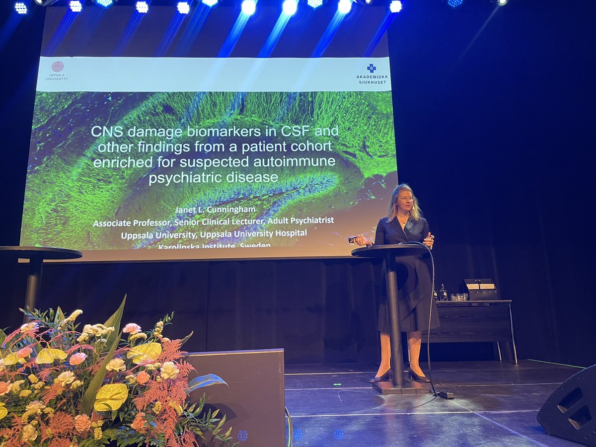 Ya'el Courtney, PhD (@scienceyael) on Twitter photo neuroimmunology at #cvb2023, best session yet! Incredibly inspiring talks by <a href="/caromenard666/">Caroline Menard</a> on BBB role in chronic stress & depression 🐭, and by <a href="/Doc_Cunningham/">Janet L. Cunningham</a> on autoimmune underpinnings of some psychiatric disorders 🧫. Super important work, glad it’s getting a spotlight. neuroimmunology at #cvb2023, best session yet! Incredibly inspiring talks by <a href="/caromenard666/">Caroline Menard</a> on BBB role in chronic stress & depression 🐭, and by <a href="/Doc_Cunningham/">Janet L. Cunningham</a> on autoimmune underpinnings of some psychiatric disorders 🧫. Super important work, glad it’s getting a spotlight.