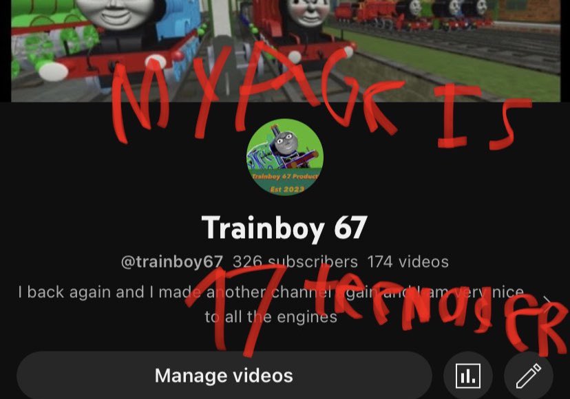RichardRob60471's tweet photo. @TopGMike I Have To Tell You this. That. This Retarf. @Trainboy3438743. Is not me. Don’t Mistake Me as Him. We’re Not even Twins. My age is 17. And his Age is 13. And plus. On @Trout64360Evan I Stole His confirm name https://t.co/gN5JZIdQxN
