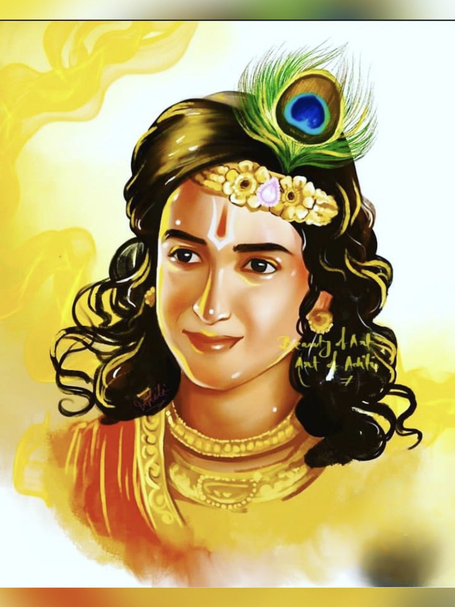 iAkankshaP's tweet image. भगवान श्री कृष्ण के मुकुट में मयूर पंख क्यों है?

मयूर पंख / मयूर ऋण 🦚

वनवास के दौरान माता सीता जी को प्यास लगी। तभी श्रीरामजी ने चारों ओर देखा तो उनको दूर-दूर तक जंगल ही जंगल दिख रहा था। कुदरत से प्रार्थना की - हे वन देवता ! आसपास जहाँ कहीं पानी हो, वहाँ जाने का मार्ग कृपा कर…