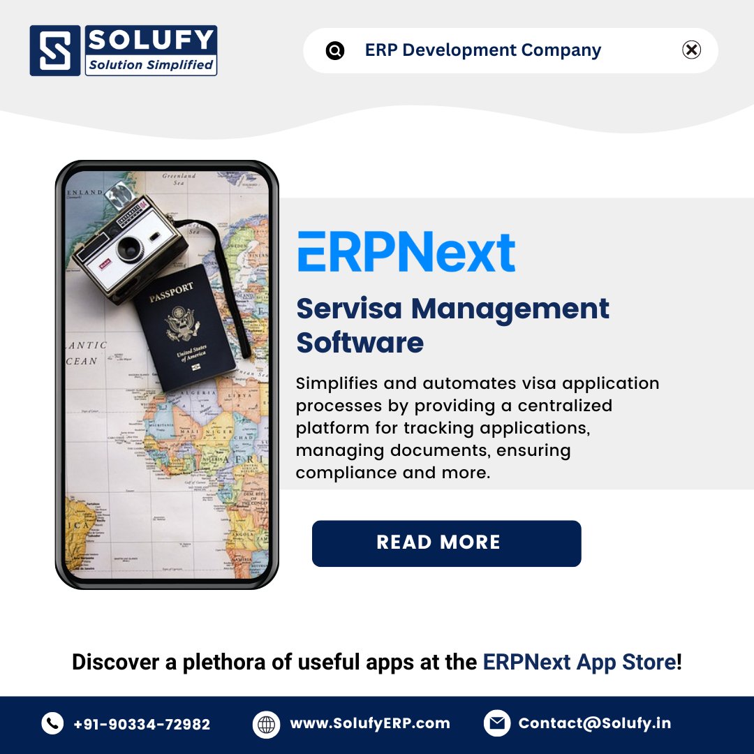 𝗔𝗹𝗹-𝗶𝗻-𝗼𝗻𝗲 𝗩𝗶𝘀𝗮 𝗜𝗺𝗺𝗶𝗴𝗿𝗮𝘁𝗶𝗼𝗻 𝗣𝗿𝗼𝗰𝗲𝘀𝘀 𝗔𝗽𝗽
#VisaManagement simplify your visa processes while keeping track of every detail, ensuring both security & convenience
📋bit.ly/blog-visa-mana…
🔗bit.ly/visa-managemen…
📱+91-9033472982
📧contact@solufy.in