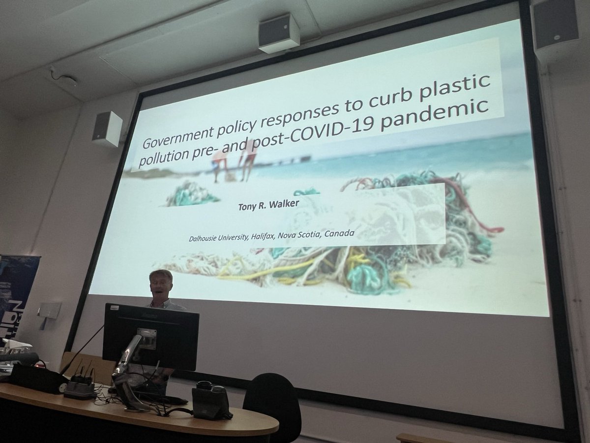 Sakcham (@sakchamb17) on Twitter photo How covid influenced policy to curb plastic pollution. @tonyrwalker1 <a href="/UoPPlastics/">Revolution Plastics Institute</a> #PlasticsFuture2023 How covid influenced policy to curb plastic pollution. @tonyrwalker1 <a href="/UoPPlastics/">Revolution Plastics Institute</a> #PlasticsFuture2023