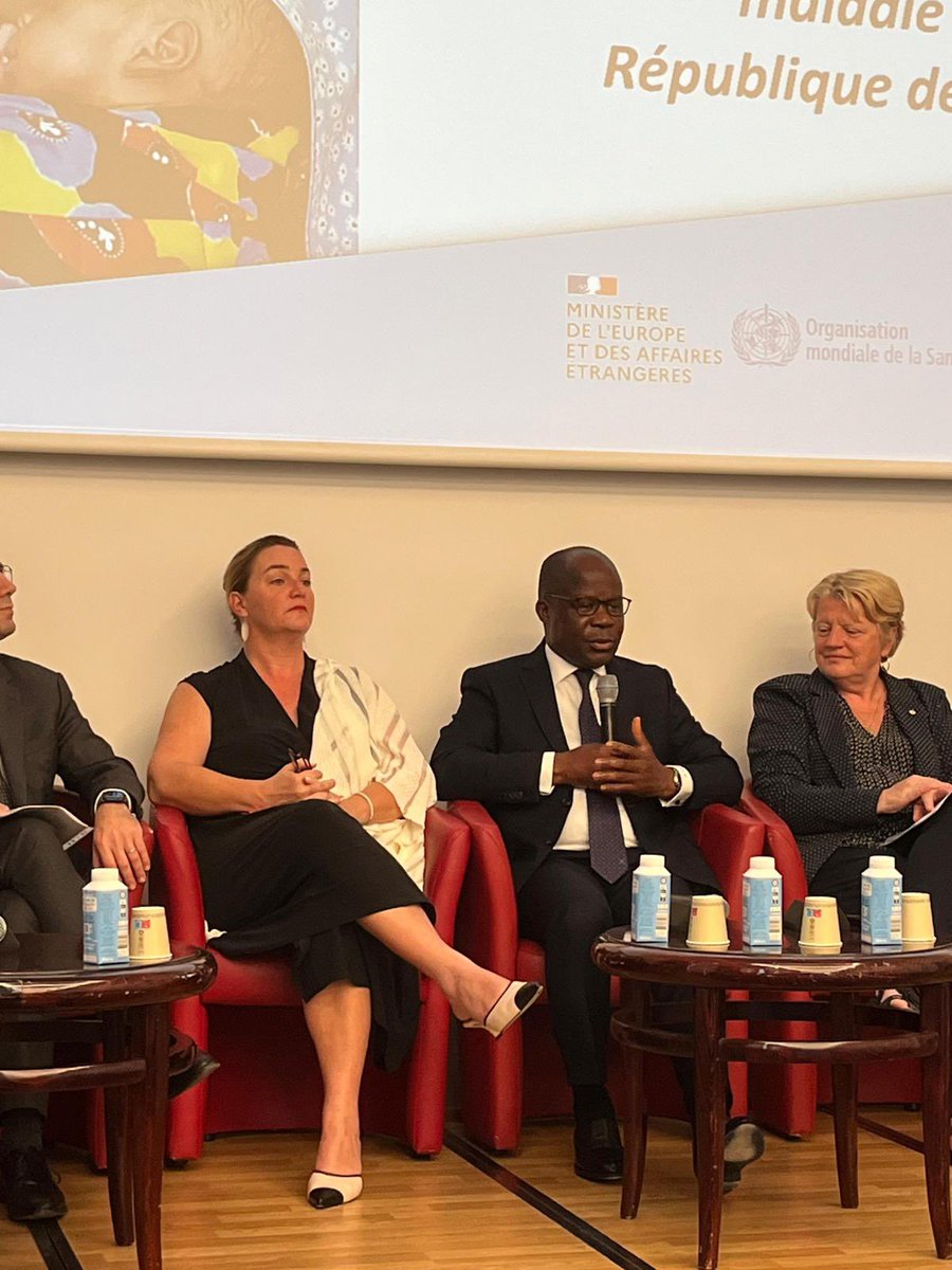 theGFF's tweet photo. At a summit hosted by @ffmuskoka, Pierre Dimba, MoH for #CotedIvoire, calls for more alignment and prioritization if global community and countries are serious about making significant change for women’s, children’s and adolescent health: https://t.co/wwUa1dzRl2 #investinhealth https://t.co/gYQ9UWnTrr