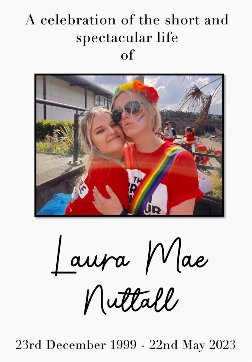 shitscaredmum's tweet photo. Both the longest month &amp; the shortest since Laura left us.
We’re celebrating her life next Tuesday from 5 but if you want to join us in a virtual capacity, it will be streamed for friends &amp; family who can’t be with us.
 https://t.co/qgE6lL9u5G https://t.co/rxVHAraF1C