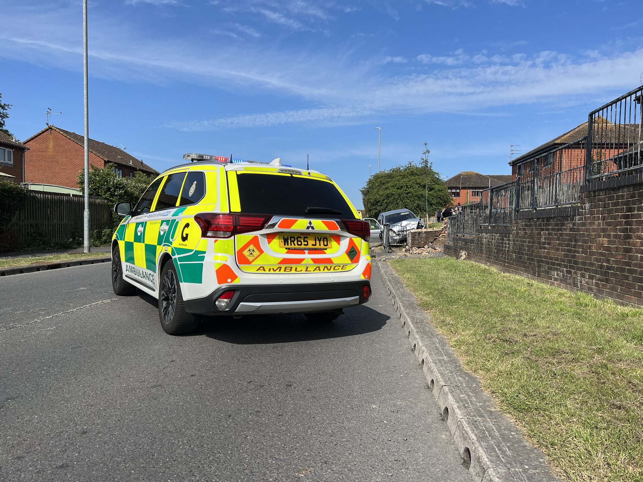 Dan Jessup on Twitter "Eastbourne Larkspur drive blocked near