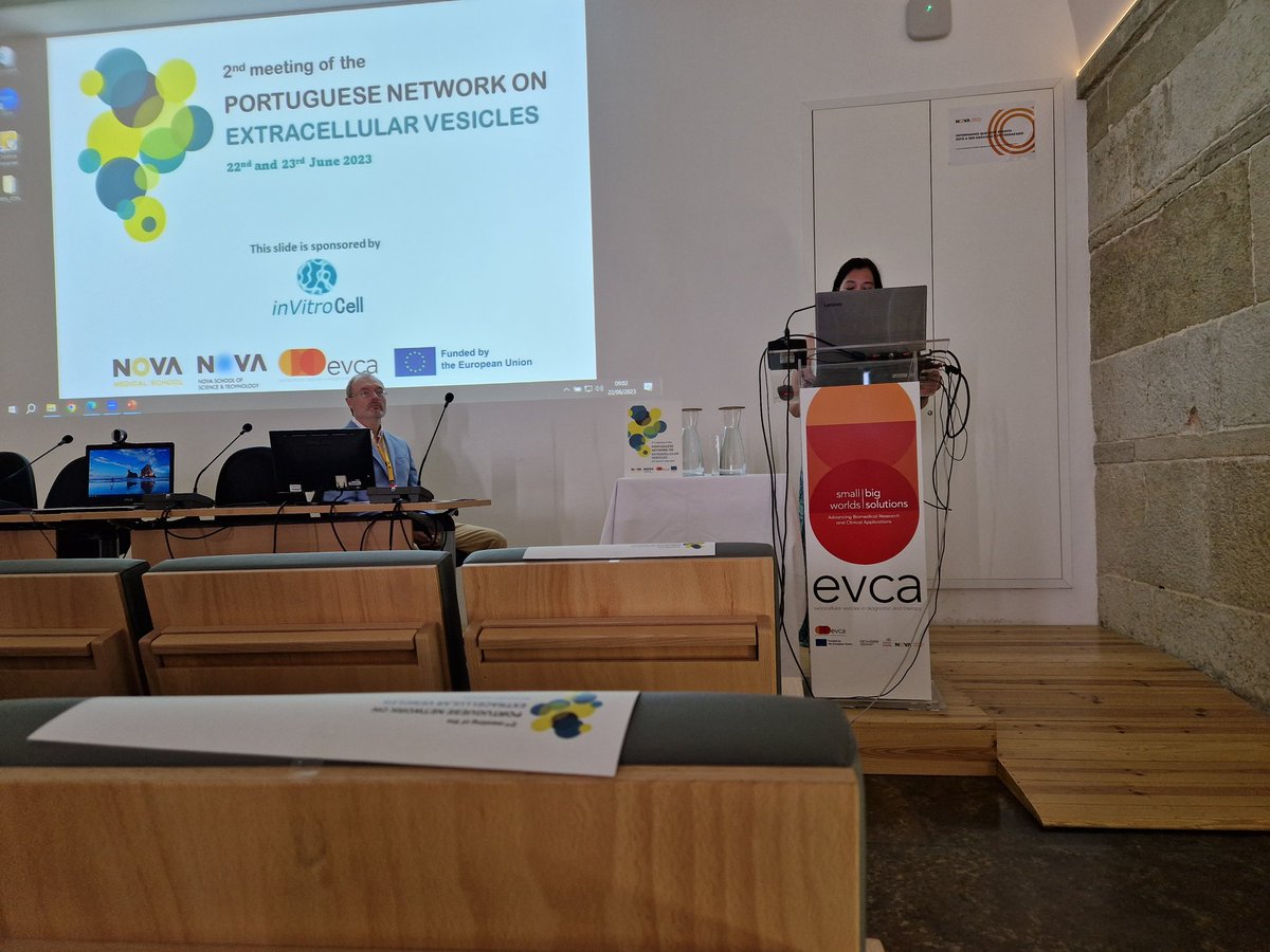 Juan Falcon (@exosome_uplc_ms) on Twitter photo Congrats to the Portuguese EV Society and the EVCA consortium for the great meeting in Lisbon !
<a href="/CICbioGUNE/">CIC bioGUNE</a>
<a href="/IsevOrg/">ISEV</a> <a href="/GEIVEX/">GEIVEX</a> <a href="/exohep/">ExoHep-CM</a> <a href="/CIBERehd/">CIBERehd</a> <a href="/Ikerbasque/">Ikerbasque</a> Congrats to the Portuguese EV Society and the EVCA consortium for the great meeting in Lisbon !
<a href="/CICbioGUNE/">CIC bioGUNE</a>
<a href="/IsevOrg/">ISEV</a> <a href="/GEIVEX/">GEIVEX</a> <a href="/exohep/">ExoHep-CM</a> <a href="/CIBERehd/">CIBERehd</a> <a href="/Ikerbasque/">Ikerbasque</a>