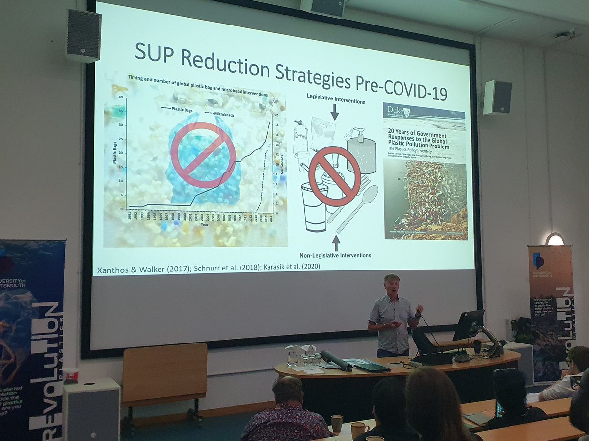 keiron_roberts's tweet image. Third and final day of the #plasticsfuture2023 conference
@tonyrwalker1 discussing his teams research on SUP