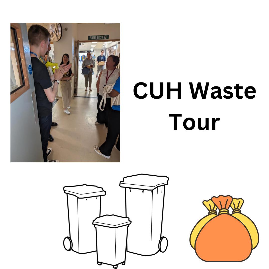 There was so much excitement that we may have forgotten to take many photos… BUT a big thank you to everyone who came along to hear Rob and Amanda talk all things CUH waste yesterday.♻️

On to the boiler house tour today!