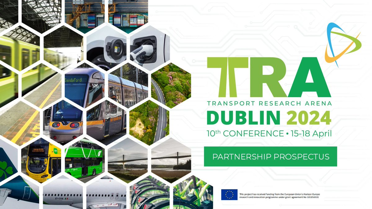 The Transport Research Arena Dublin 2024 Partnership Prospectus is now live and available for download on the TRA Dublin 2024 Website at  tinyurl.com/bdze4hzk <a href="/TRA_Conference/">TRA Conference</a> <a href="/HorizonEU/">Horizon Europe 🇪🇺</a> <a href="/HorizonEuropeIE/">Horizon Europe Ireland</a> <a href="/Entirl/">Enterprise Ireland</a> <a href="/TIINews/">TII</a> <a href="/IDAIRELAND/">IDA Ireland</a>