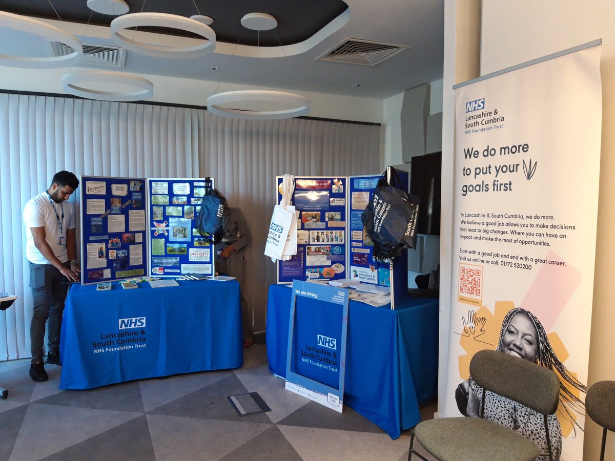 All ready here in Barrow, come and join us <a href="/WeAreLSCFT/">Lancashire & South Cumbria NHS Foundation Trust</a>