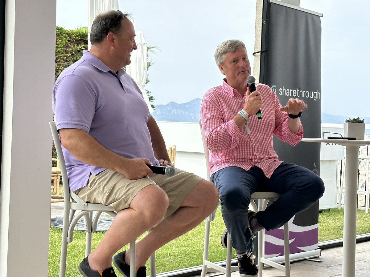 Good chat between Tony Katsur @IABTechLab CEO & John Osborn, Ad Net Zero (@ad_association). 

“Every time we process an ad impression, there’s a carbon cost… We’ve seen, in some cases, impressions processed 20-25 times... That’s probably fraud. Probably.”
