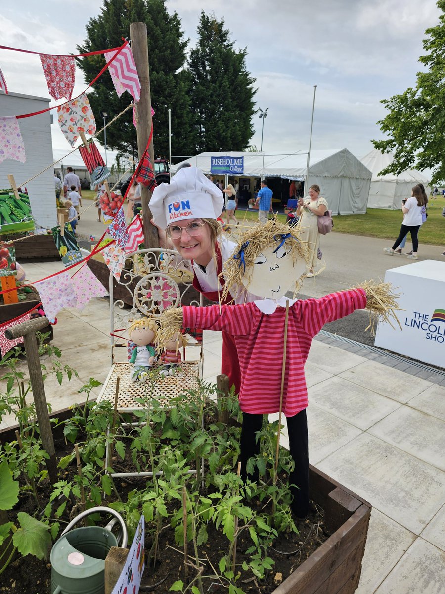 FunKitchenDevon's tweet image. All set for another Fab, Foodie day @lincsshow with @LASEducation #schoolschallenge23
