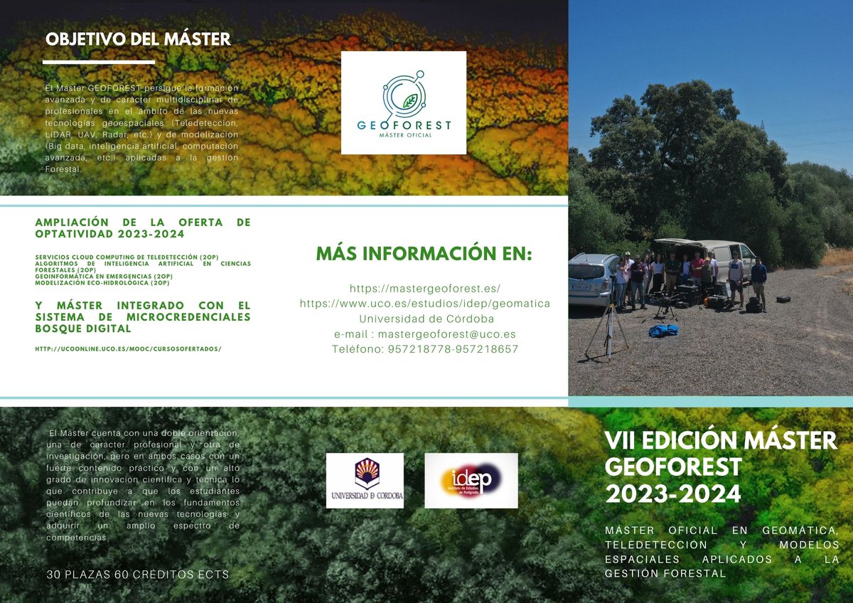 Máster GEOFOREST tweet media