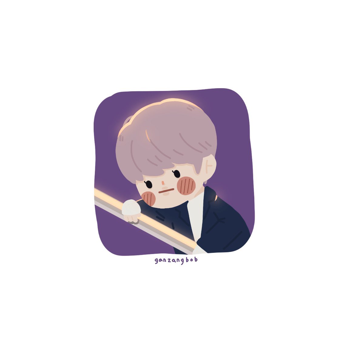 ganzangbob's tweet image. 버블입성기념 프로필사진 ✨