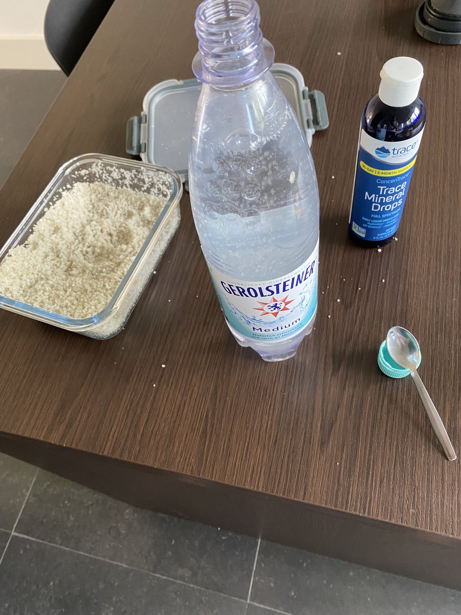 SirBarefoot's tweet photo. I add trace minerals and celtic sea salt to my water.

Truly hydrating every cell in the body.

Improving biological functioning of our internal processes. https://t.co/DkSNOozbCm