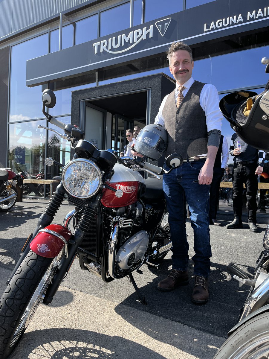 #ThrowbackThursday to last month at DGR!

Thank you to the team at Laguna Triumph Maidstone for the brilliant ride-out, and everyone who showed up in their Sunday best! 

#GentlemansRide #DGR2023 #ForTheRide #OfficialTriumph #TriumphMotorcycles