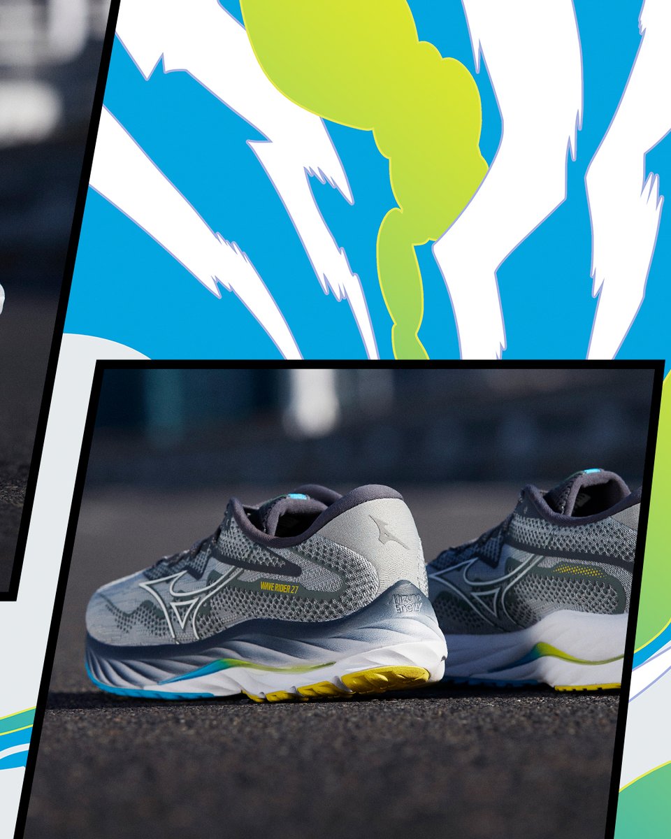 You’ve guessed it! The Wave Rider is back, providing a propulsive experience like never before. Are you ready to ride the wave? 👟💨

Available now via the link in our bio or head over to your local retailers to grab yourself a pair!

#MizunoRunning #ReachBeyond #WaveRider27