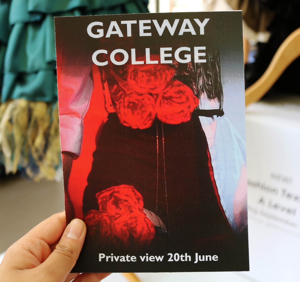 Have you been to see the #GatewayCollege End of Year Show by our Art & Design and @leicnextgen students? 🎨 Open for everyone until Wednesday #exhibition #studentshowcase #creativecourses