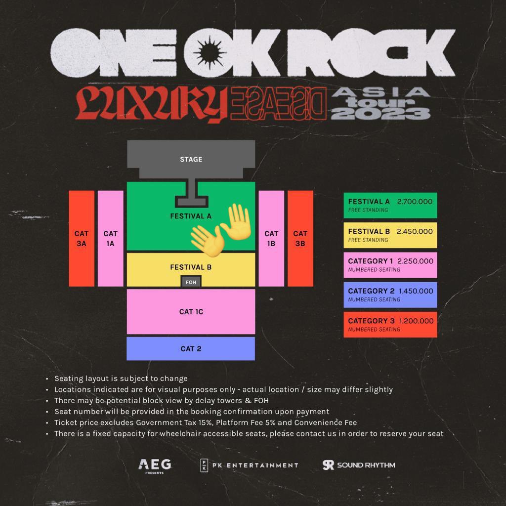 jajudeeds's tweet photo. WTS ( 🇲🇾 &amp; worldwide )

ONEOKROCK IN JKT
Date: 29 Sep 2023
Section: Fest A
No. of tix: 2
Price: IDR2.7j per tix. Pay 50% of total and rest after tix received
RFS: Unable to go :(

i hv a wise acct that can receive money worldwide 🌏

DM/reply if interested!

tag oor jakarta https://t.co/j9icJ3oci9