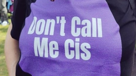 And I'll say it again, and I'll wear it again. Cis is a slur @elonmusk T-shirt from Terf Tribe available from August.

#cisisaslur #dontcallmecis