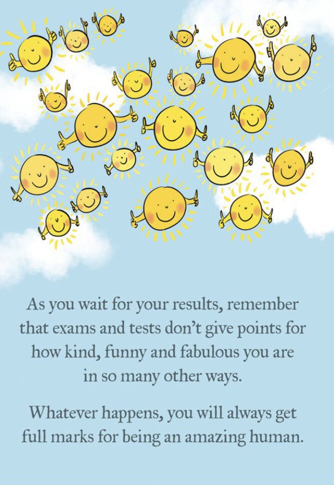 For all of KHS waiting for results in August…