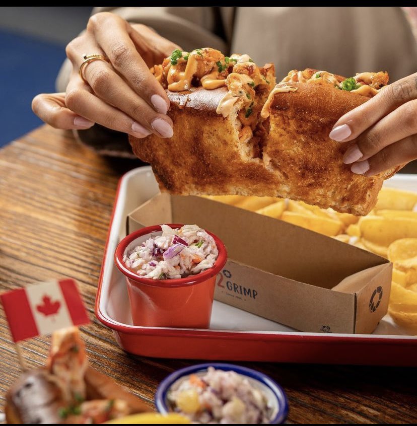 تلاقي متعتك في هذا الساندويتش 😍!⁣
⁣
#32grimp⁣#سي_فود 
#مطاعم_الرياض⁣